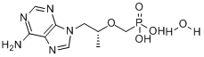 (R)-9-(2-phosphonylmethoxy propyl)adenine(R-PMPA)