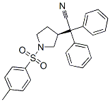 (S)-3-(1-Cyano-1,1-diphenylmethyl)-1-tosylpyrrolidine