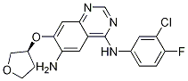 (S)-N4-(3-chloro-4-fluorophenyl)-7-(tetrahydrofuran-3-yloxy)quinazoline-4,6-diamine