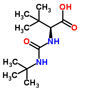 (2S)-2-(t-Butylcarbamoylamino)-3,3-dimethyl-butanoic acid