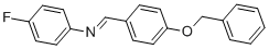N-(4-(Benzyloxy)benzylidene)-4-fluoroaniline