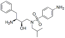 4-Amino-N-[(2R,3S)-3-amino-2-hydroxy-4-phenylbutyl]-N-isobutylbenzenesulfonamide