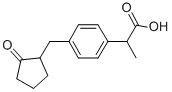 2-(4-((2-Oxocyclopentyl)methyl)phenyl)propanoic acid