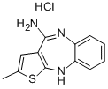 4-amino-2-methyl-10H-thieno-[2,3-b](1,5)benzodiazepine HCl