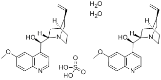 Quinine sulfate dihydrate