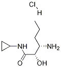 (2S,3S)-3-amino-N-cyclopropyl-2-hydroxyhexanamide hydrochloride