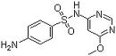 n(sup 1)-(6-methoxy-4-pyrimidinyl)-sulfanilamid