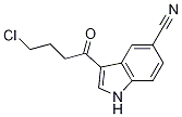 3-(4-chlorobutanoyl)-1H-indole-5-carbonitrile