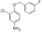 3-Chloro-4-(3-fluoro-benzyloxy)-phenylamine