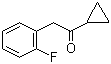 Cyclopropyl 2-fluorobenzyl ketone