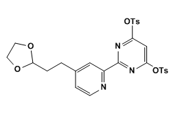 Product name:2-(4-(2-(1,3-dioxolan-2-yl)ethyl)pyridin-2-yl)pyrimidine-4,6-diyl bis(4-methylbenzenesulfonate)