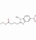 Product name:ethyl 4-(1-Methyl-5-nitro-1H-benzo[d]iMidazol-2-yl)butanoate