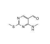 4-(Methylamino)-2-(methylthio)pyrimidine-5-carboxaldehyde