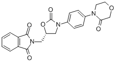 2-[[(5S)-2-Oxo-3-[4-(3-oxo-4-morpholinyl)phenyl] -5-oxazolidinyl]methyl]-1H-isoindole-1,3(2H)-dione