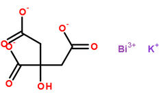 Bismuth potassium citrate