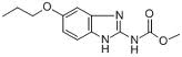 Methyl (5-propoxy-1H-benzimidazol-2-yl)carbamate