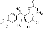 Thiamphenicol glycinate hydrochloride