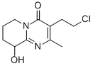 3-(2-Chloroethyl)-6,7,8,9-tetrahydro-9-hydroxy-2-methyl-4H-pyrido[1,2-a]pyrimidin-4-one