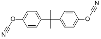 4,4-isopropylidenediphenyl dicyanate