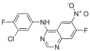 4-Quinazolinamine, N-(3-chloro-4-fluorophenyl)-7-fluoro-6-nitro-