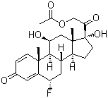 6alpha-Fluoroprednisolone acetate