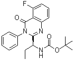 (S)-tert-butyl (1-(5-fluoro-4-oxo-3-phenyl-3,4-dihydroquinazolin-2-yl)propyl)carbaMate