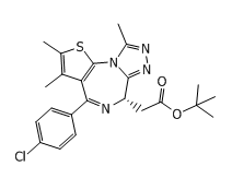 (S)-tert-butyl 2-(4-(4-chlorophenyl)-2,3,9-trimethyl-6H-thieno[3,2-f][1,2,4]triazolo[4,3-a][1,4]diazepin-6-yl)acetate