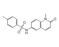 4-methyl-N-(1-methyl-2-oxo-1,2-dihydroquinolin-6-yl)benzenesulfonamide