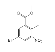 Methyl 5-bromo-2-methyl-3-nitrobenzoate