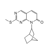 8-((1R,4S)-bicyclo[221]heptan-2-yl)-2-(methylthio)pyrido[2,3-d]pyrimidin-7(8H)-one