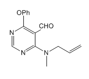 4-(allyl(methyl)amino)-6-phenoxypyrimidine-5-carbaldehyde