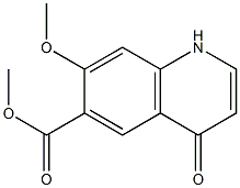 Methyl 7-Methoxy-4-oxo-1,4-dihydroquinoline-6-carboxylate