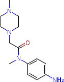 N-(4-aminophenyl)-N-methyl-2-(4-methylpiperazin-1-yl)acetamide