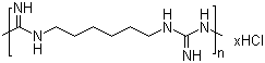 Poly(iminocarbonimidoyliminocarbonimidoylimino-1,6-hexanediyl)hydrochloride